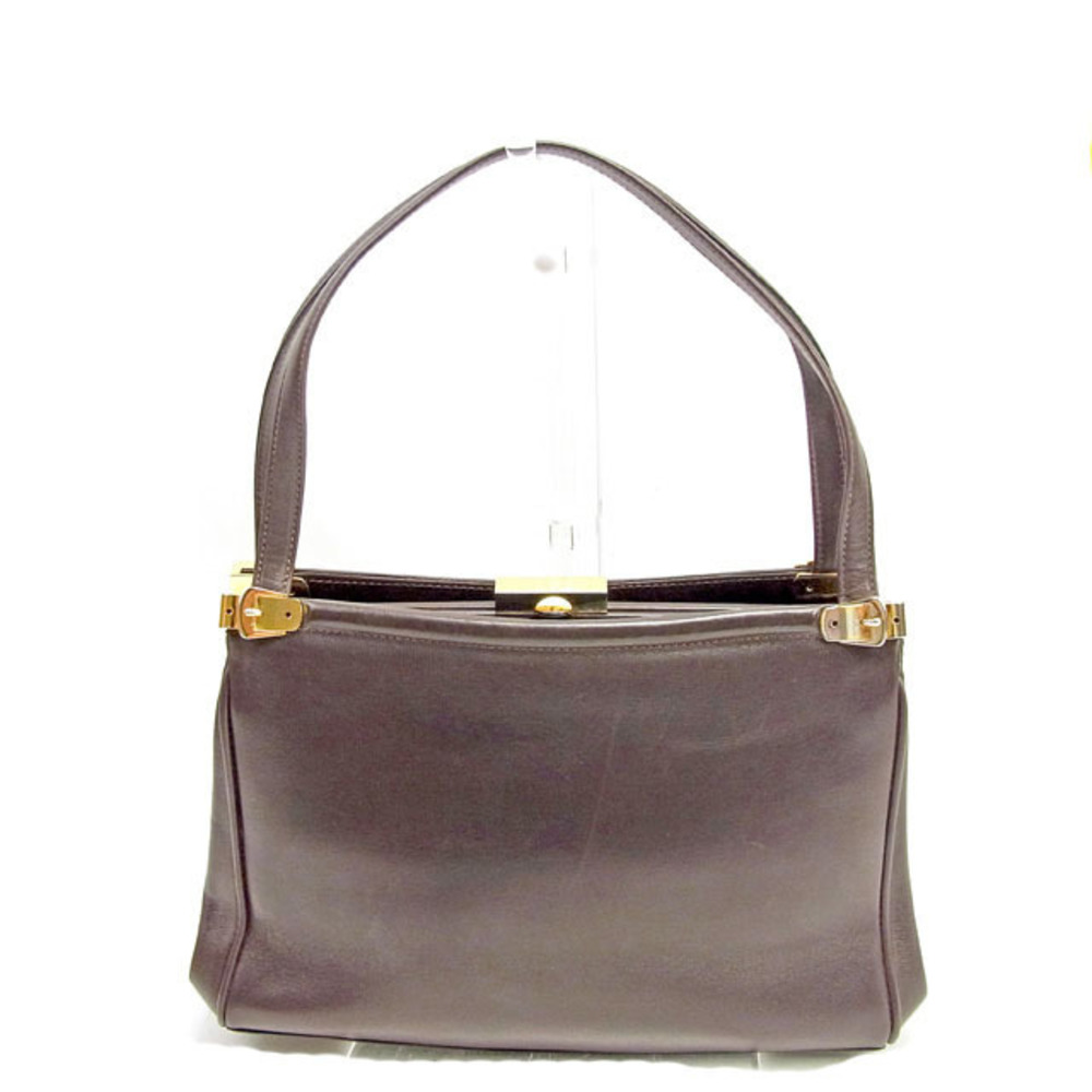 Gucci Back Outlet Summer Leather Handbag Brown